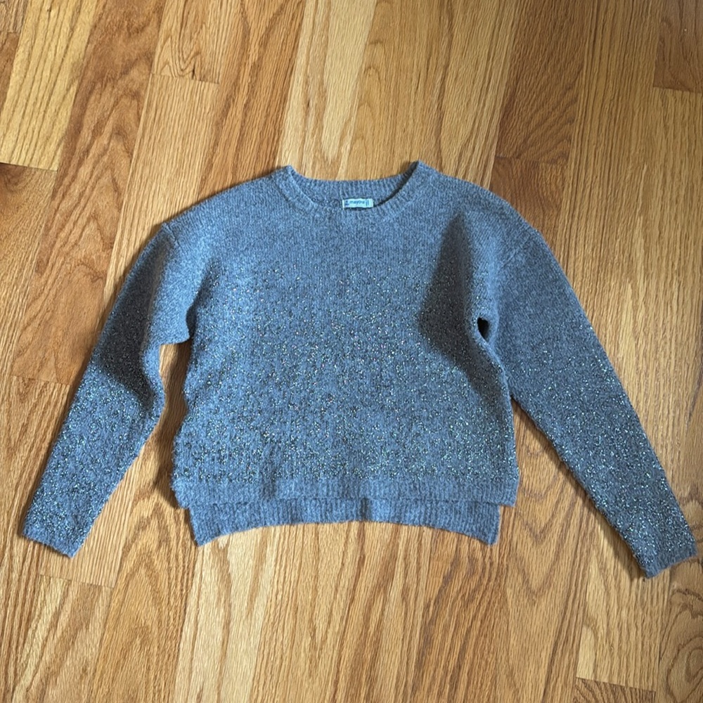Mayoral girls crop sweater in great condition